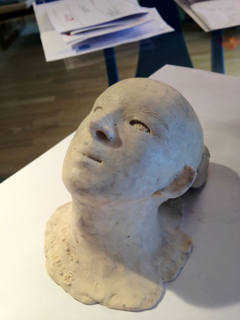 Scultura in argilla — processo creativo