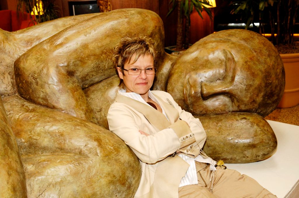 Mina Feingold con la sua opera monumentale